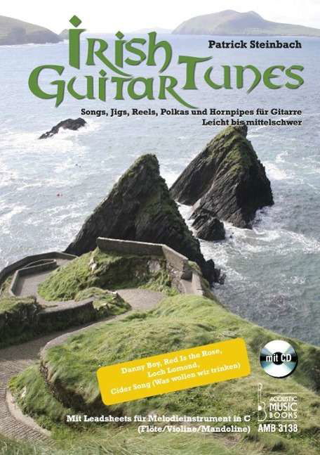 Cover for Steinbach · Irish Guitar Tunes, m.CD (Buch)