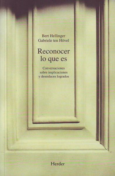 Cover for Bert Hellinger · Reconocer Lo Que Es (Paperback Book) (2021)