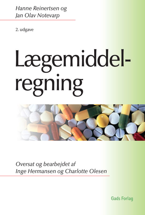 Cover for Hanne Reinertsen og Jan Olav Notevarp · Lægemiddelregning (Hæftet bog) [2. udgave] (2006)