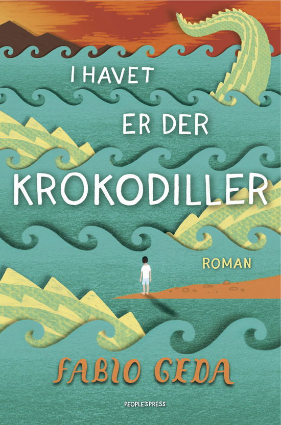 Cover for Fabio Geda · I havet er der krokodiller (Sewn Spine Book) [1. wydanie] (2011)