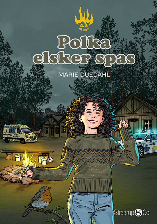 Cover for Marie Duedahl · 4.a på lejr: Polka elsker spas (Hardcover Book) [1st edition] (2025)