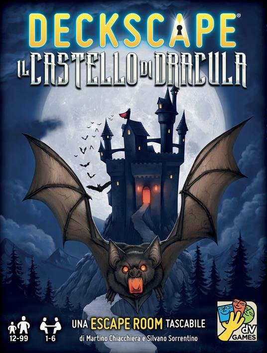 Cover for Dv Giochi: Deckscape · Dv Giochi: Deckscape - Il Castello Di Dracula (Legetøj)