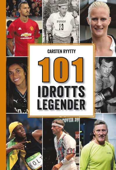 Cover for Carsten Ryytty · 101 idrottslegender (Bound Book) (2018)