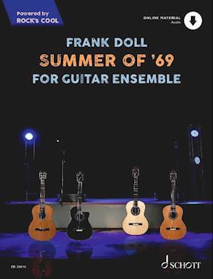 Cover for Summer of '69: For Guitar Ensemble. 4 guitars. (Sheet music) (2023)