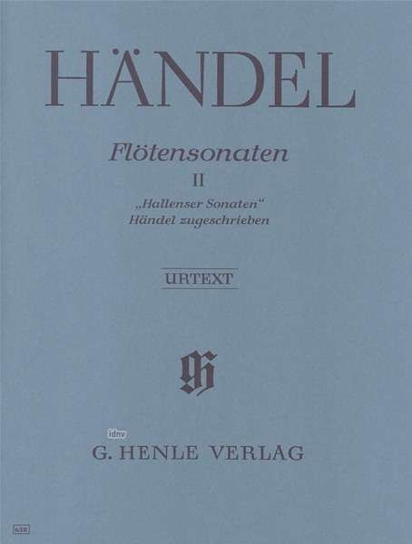 Cover for Handel · Flötensonaten (Hallenser).HN638 (Bok)