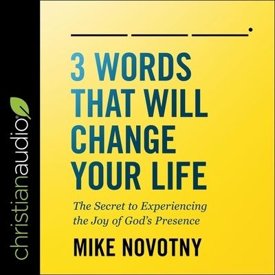 Cover for Mike Novotny · 3 Words That Will Change Your Life (CD) (2020)