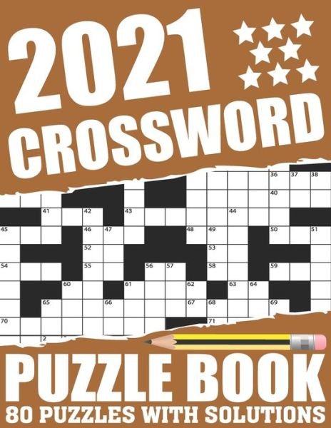 Cover for Sung T F DeLong Publishing · 2021 Crossword Puzzle Book (Paperback Book) (2021)