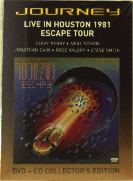 Cover for Journey · Live in Houston 1981 - Escape Tour (DVD/CD) (2005)