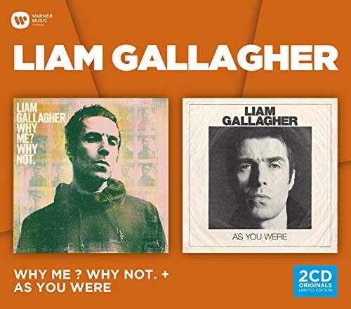 Cover for Liam Gallagher · Why Me? Why Not? &amp; As You Were (CD) (2020)