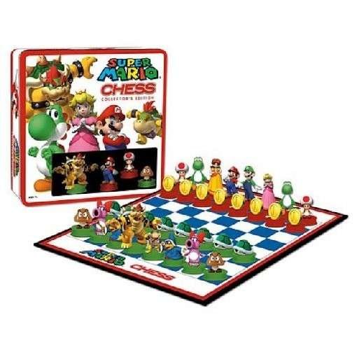 Cover for USAopoly · Nintendo Mario Chess Collectors Edition in Tin (SPIL) (2019)