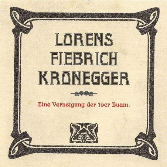 Cover for Rutka,Patrick / Steurer,Klaus · Lorens, Fiebrich, Kronegger (CD) (2019)