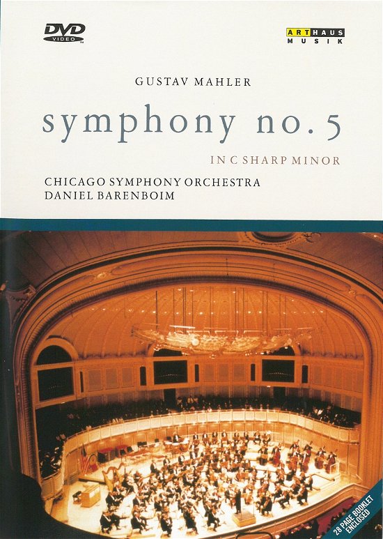 Cover for Barenboim / Argerich · Mahler: Symp. N. 5 (DVD) (2004)