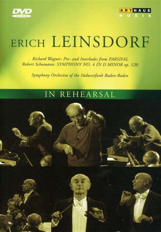 Cover for Erich Leinsdorf · Erich Leinsdorf-in Rehearsal (DVD) (2005)