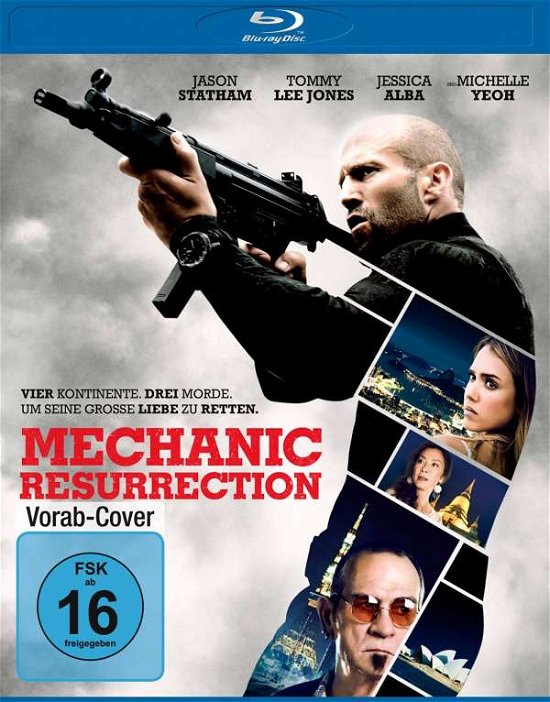 Cover for Mechanic: Resurrection BD (Blu-ray) (2016)