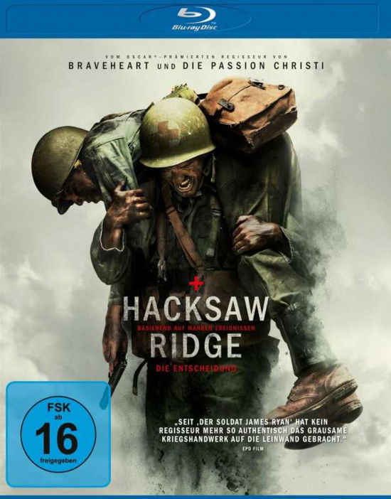 Cover for Hacksaw Ridge-die Entscheidung BD (Blu-Ray) (2017)