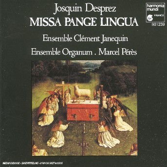 Cover for Josquin Desprez · Missa &quot;Pange Lingua&quot; (CD) (1997)