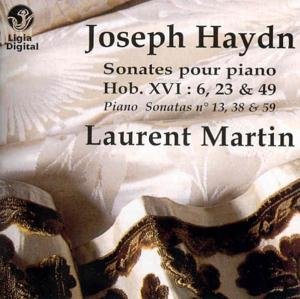 Cover for Laurent Martin · Sonates Pour Piano No. 13 38 et 59 (CD) (2004)