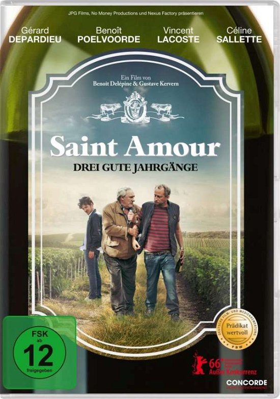 Cover for Depardieu,gérard / Poelvoorde,benoit · Saint Amour-drei Gute Jahrgänge (DVD) (2017)
