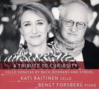 Cover for Bach / Raitinen / Forsberg · Tribute to Curiosity (CD) (2023)