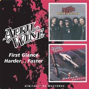 Cover for April Wine · First Glance / Harder... Faster (CD) [Japan Import edition] (2021)