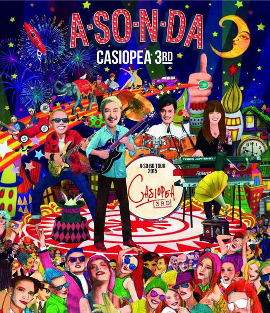 Cover for Casiopea 3rd · A.so.n.da -a.so.bo Tour 2015- (MBD) [Japan Import edition] (2015)