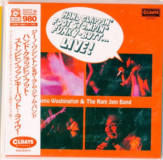 Cover for Geno Washington · Hand Clappin Foot Stompin F (CD) [Japan Import edition] (2018)