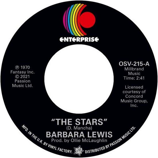 Cover for Barbara Lewis · The Stars / How Can I Tell You (LP) (2021)