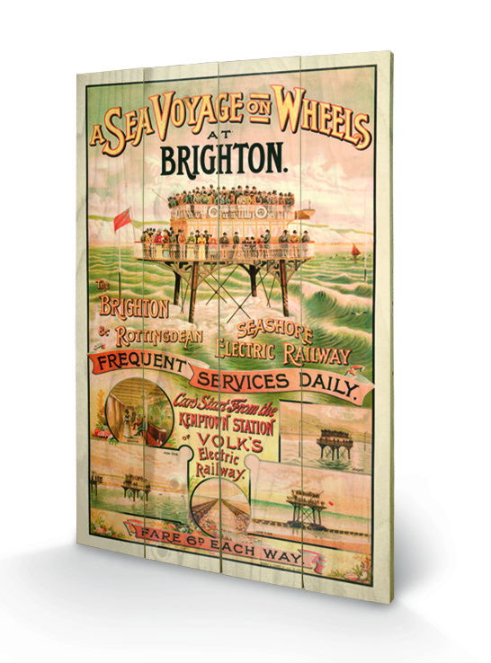 Cover for Brighton · Brighton - 2 (Stampa Su Legno 59X40Cm) (MERCH)