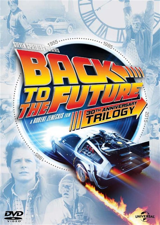 Cover for Back to the Future Trilogy · Back To The Future Trilogy - Part 1 / Part 2 / Part 3 (DVD) (2015)