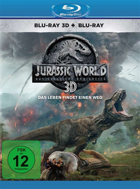 Cover for Chris Pratt,bryce Dallas Howard,toby Jones · Jurassic World: Das Gefallene Königreich 3d... (Blu-ray) (2018)