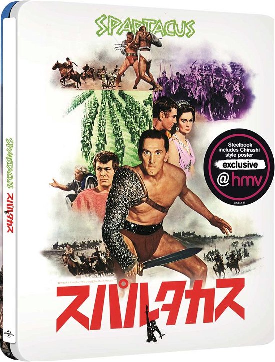 Cover for Spartacus · Spartacus Limited Edition Steelbook (4K Ultra HD) (2020)