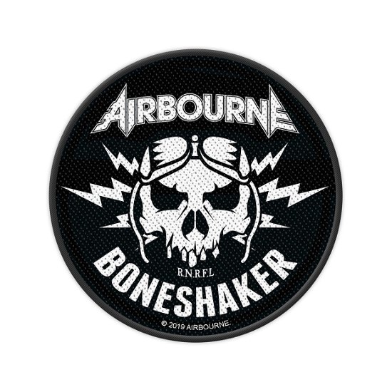 Airbourne Standard Woven Patch: Boneshaker - Airbourne - Marchandise - PHD - 5055339798390 - 28 octobre 2019
