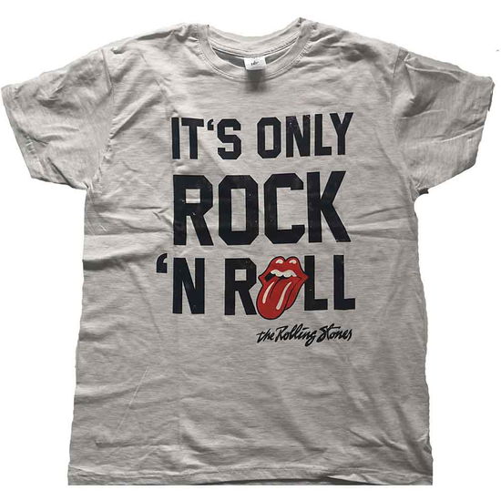 The Rolling Stones Unisex T-Shirt: It's Only Rock N' Roll - The Rolling Stones - Merchandise -  - 5056368676390 - June 9, 2021