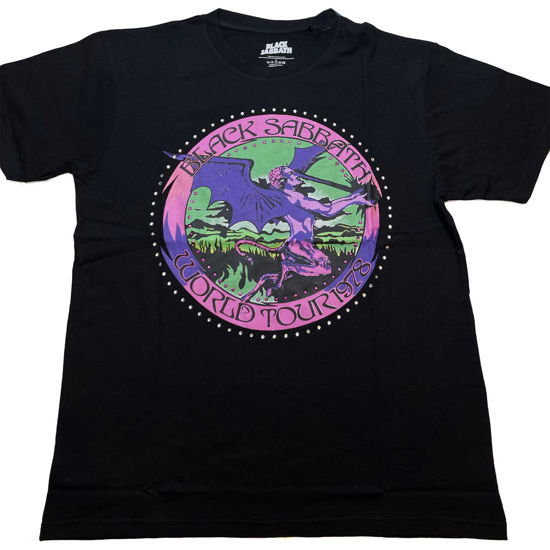 Black Sabbath Kids T-Shirt: Tour '78 (Embellished) (11-12 Years) - Black Sabbath - Merchandise -  - 5056561077390 - 