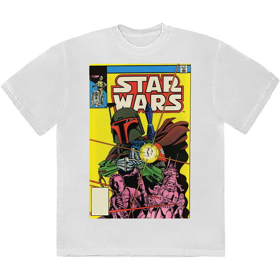 Star Wars Unisex T-Shirt: Boba Fett Comic Cover - Star Wars - Gadżety -  - 5056737227390 - 23 stycznia 2024