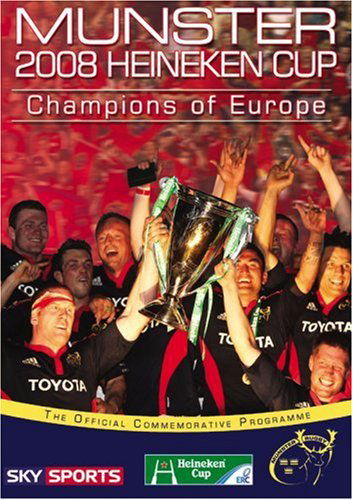 Cover for Munster  Champions of Europe 2008 · Munster - Champions Of Europe 2008 (DVD) (2008)