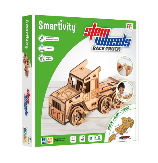 Cover for SmartGames  Smartivity Stem Wheels Race Truck Toys (MERCH)