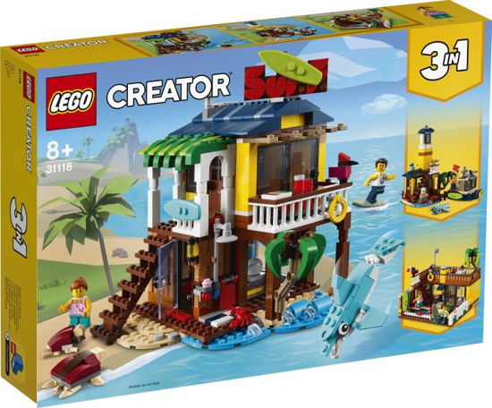 Surfer strandhuis Lego (31118) - Lego - Merchandise - Lego - 5702016889390 - 