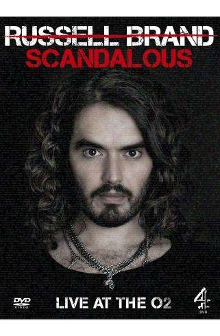 Cover for Russell Brand - Scandalous - L · Russell Brand - Scandalous Live At The O2 (DVD) (2009)