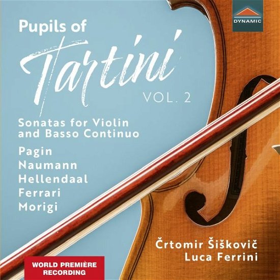 Cover for Siskovic / Ferrini · Pupils Of Tartini Vol. 2 - Sonatas For Violin And Basso Continuo (CD) (2022)