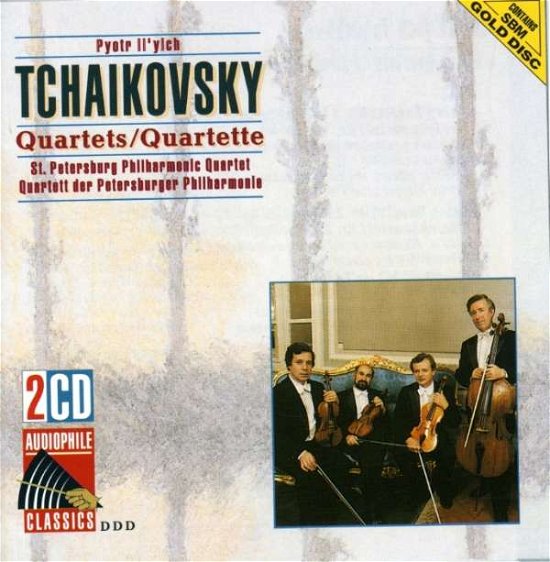 Cover for Tchaikovsky · Tchaikovsky-4 String Quartets (CD) (1995)