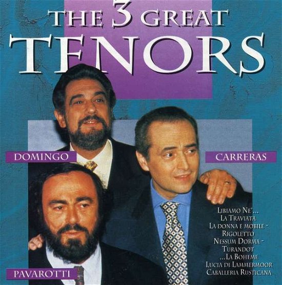 Cover for 3 Tenors · 3 Tenors-great 3 Tenors (CD)