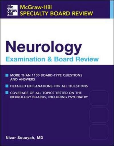 Cover for Nizar Souayah · McGraw-Hill Specialty Board Review: Neurology Examination and Board Review - McGraw-Hill Specialty Board Review (Paperback Book) [Ed edition] (2004)
