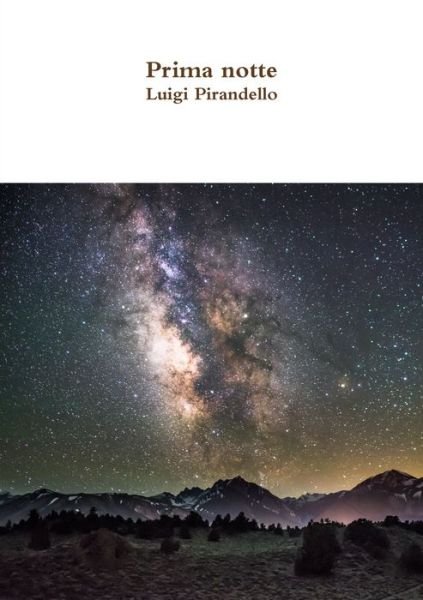Cover for Luigi Pirandello · Prima notte (Taschenbuch) (2017)