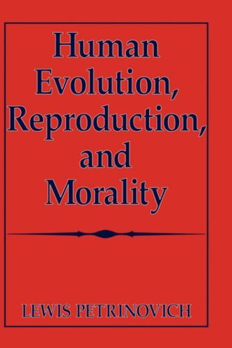 Cover for Lewis Petrinovich · Human Evolution, Reproduction, and Morality (Hardcover bog) [1995 edition] (1995)