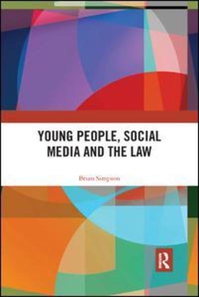 Cover for Brian Simpson · Young People, Social Media and the Law (Paperback Bog) (2019)