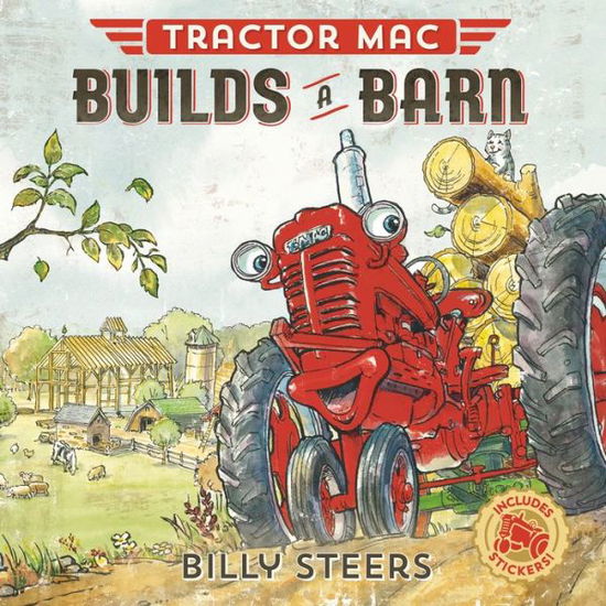 Tractor Mac Builds a Barn - Tractor Mac - Billy Steers - Livros - Farrar, Straus & Giroux Inc - 9780374305390 - 6 de setembro de 2016