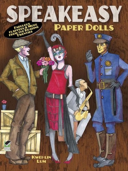 Cover for Kwei-Lin Lum · Speakeasy Paper Dolls - Dover Paper Dolls (Pocketbok) [Green edition] (2012)