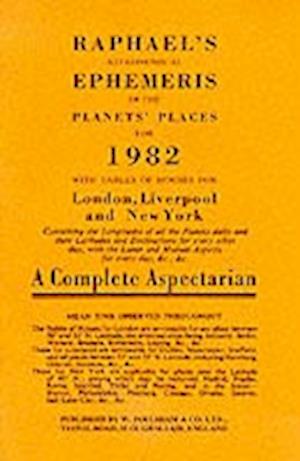 Cover for Edwin Raphael · Raphael's Astronomical Ephemeris: With Tables of Houses for London, Liverpool and New York (Paperback Book) [New edition] (1981)