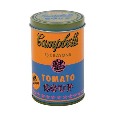 Andy Warhol Soup Can Crayons Orange - Andy Warhol - Merchandise - Galison - 9780735346390 - January 19, 2016